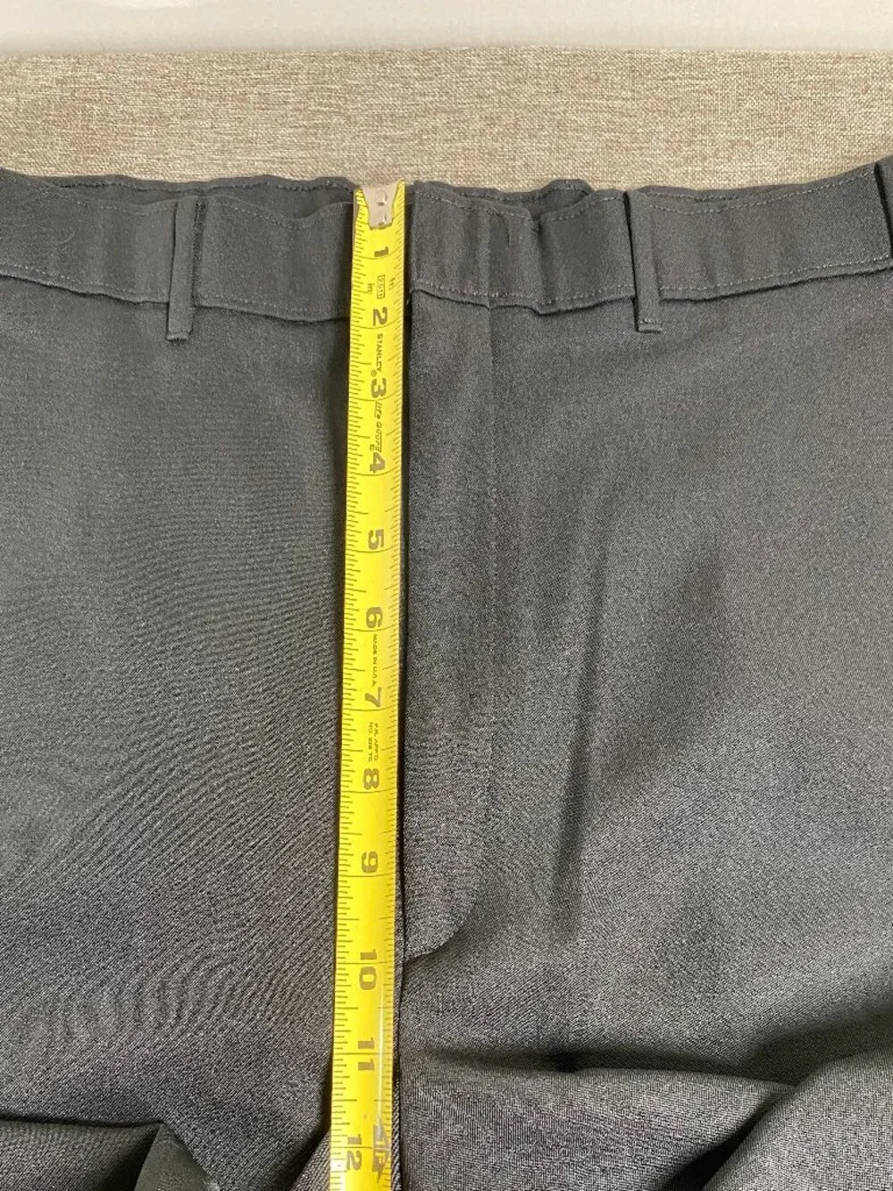 Vintage Levi's Action Slacks Men's 44 x 32 High Rise Black Office Career VTG